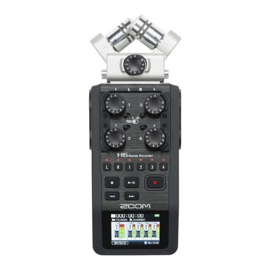ZOOM H6 HANDHELD 6-TRACK DIGITAL RECORDER