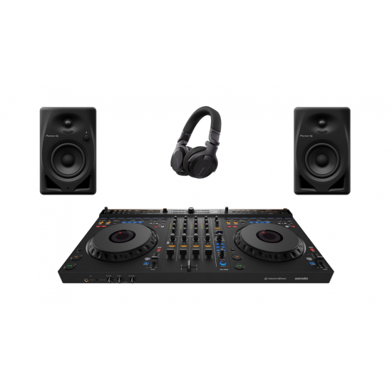 DDJ-GRV6 + DM-40D + HDJ-CUE1 profesionalni DJ komplet
