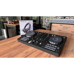 PIONEER DJ DDJ-FLX4 + HDJ-CUE1 DJ kontroler in slušalke komplet