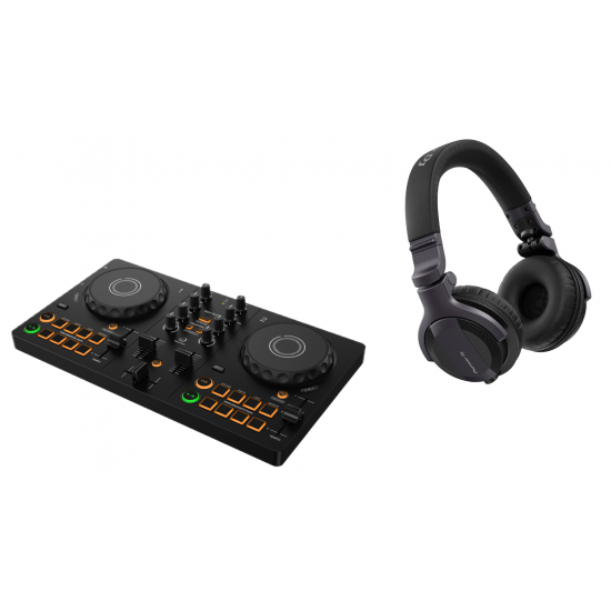 ALPHATHETA DDJ-FLX2 + HDJ-CUE1 DJ kontroler in slušalke komplet