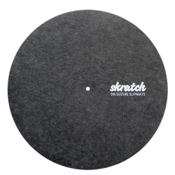 DR. SUZUKI 12" SKRATCH SLIPMATS slipmati za scratch DJ-je (par)