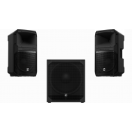 2x ELECTRO-VOICE EVIVA 12P + EVIVA 18SP aktivni PA zvočniški set