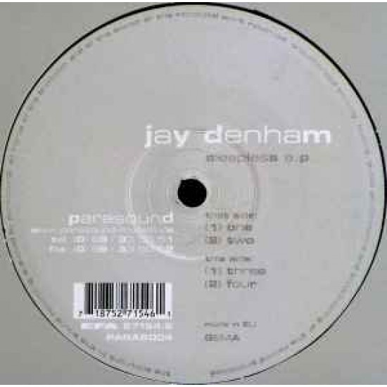 JAY DENHAM – SLEEPLESS EP - PARASOUND – PARAS004