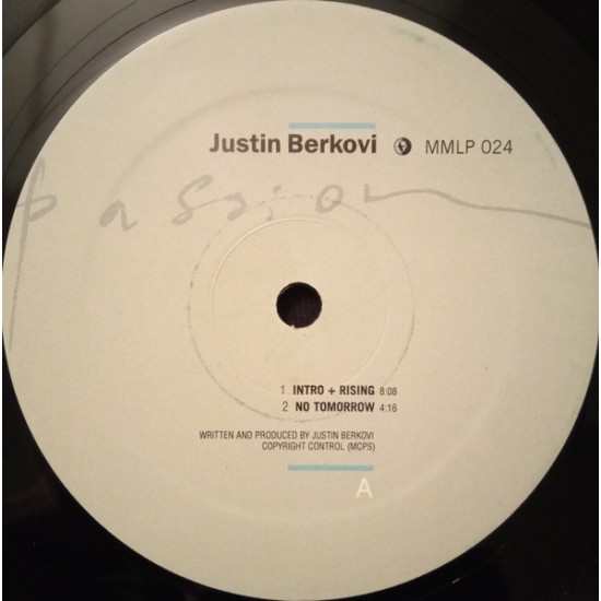 JUSTIN BERKOVI – PASSION - MUSIC MAN RECORDS – MMLP 024