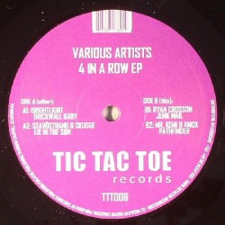 VARIOUS – 4 IN A ROW EP - TIC TAC TOE RECORDS – TTT006