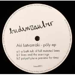 AKI LATVAMÄKI – PÖLY EP - BUDENZAUBER RECORDINGS – BUZA003
