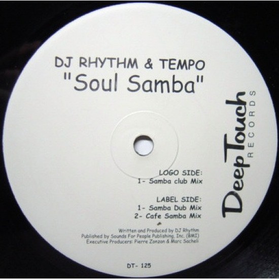 DJ RHYTHM & TEMPO – SOUL SAMBA - DEEP TOUCH RECORDS – DT-125