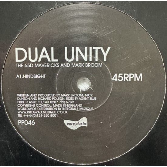 DUAL UNITY – HINDSIGHT - PURE PLASTIC – PP046