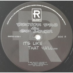 DR DRE & ED LOVER – BACK UP OFF ME ! - RELATIVITY