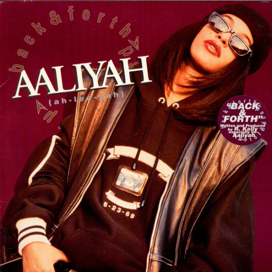 AALIYAH – BACK & FORTH - JIVE (US RELEASE)