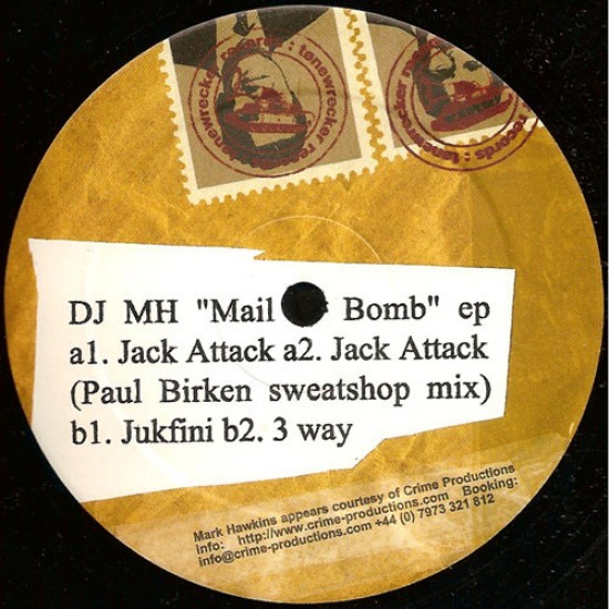 DJ MH – Mail Bomb EP (TW0008)