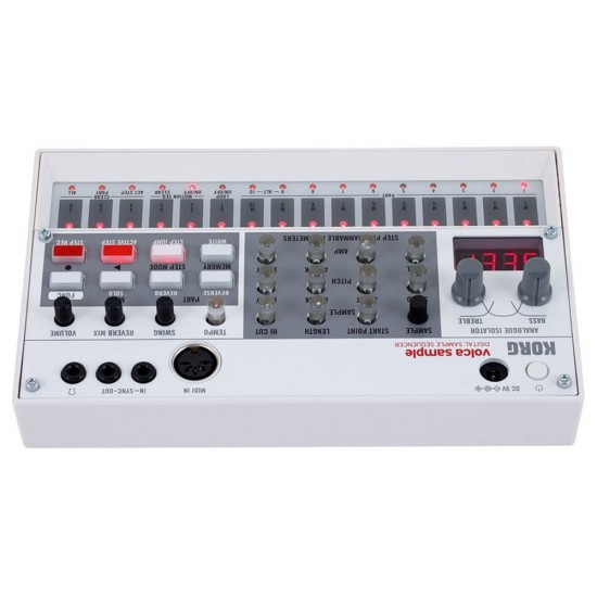 KORG VOLCA SAMPLE PORTABLE DIGITAL SAMPLE SEQUENCER