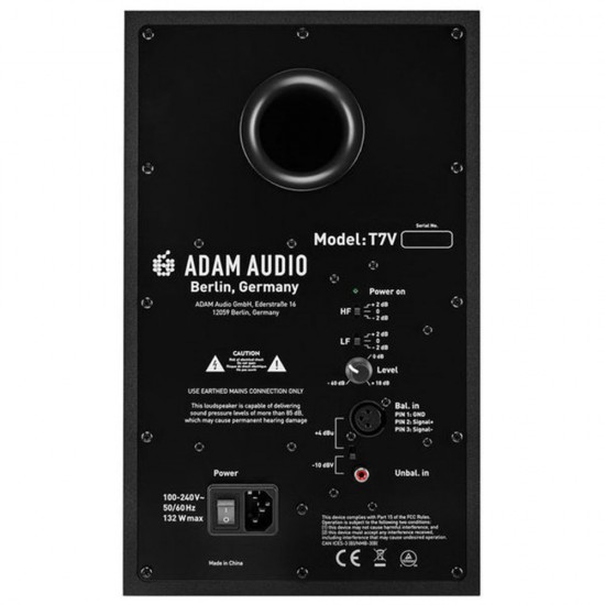 ADAM T7V T-SERIES ACTIVE NEARFIELD MONITOR