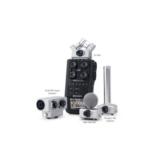 ZOOM H6 HANDHELD 6-TRACK DIGITAL RECORDER