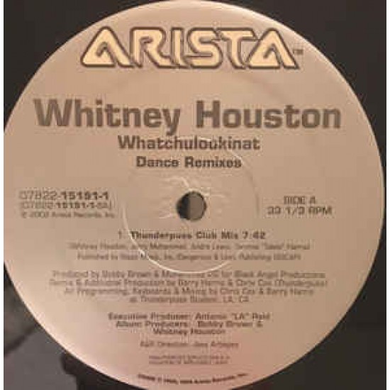 WHITNEYHOUSTON - WHATCHULOOKINAT - ARISTA PROMO 2X12