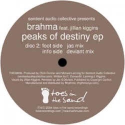 BRAHMA FEAT. JILIAN - PEAKS OF DESTINY - TOES IN THE SAND