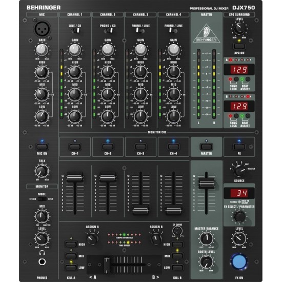 BEHRINGER DJX 750 DJ MIXER