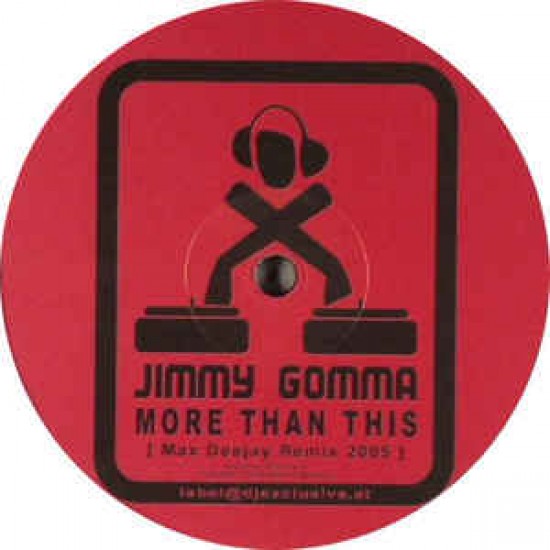 JIMMY GOMMA - MORE THAN THIS - TRAK MUSIC 