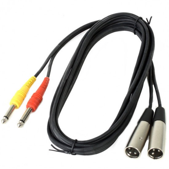 Antoc Cable 2x Jack 2x XLR - 3m