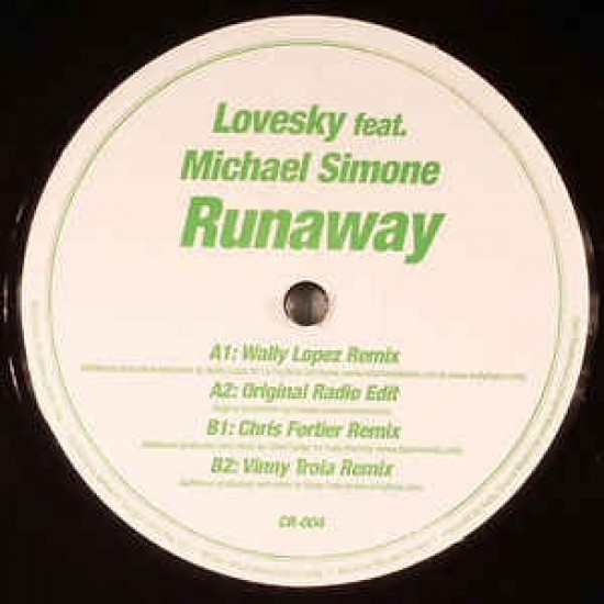 LOVESKY - RUNAWAY - CURVE REC