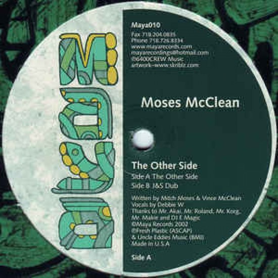 MOSES MCLEAN - THE OTHER SIDE - MAYA REC
