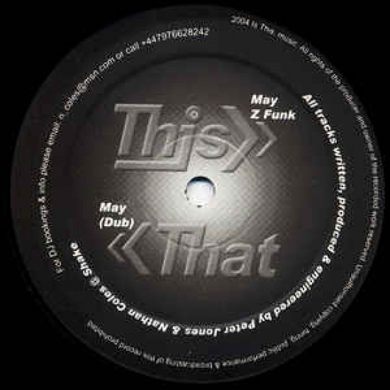 PETER JONES & HANTHAN COLES - MAY Z FUNK - THIS THAT REC