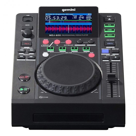 GEMINI MDJ-600 Professional CD and USB Media Player