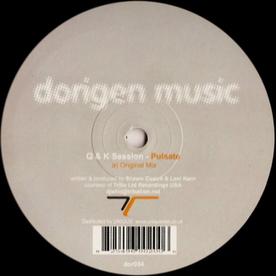 Q&K SESSION - PULSATE - DORIGEN MUSIC