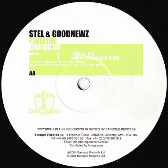 STEL & GODNEWZ -  FINELINE - BAROQUE REC 038
