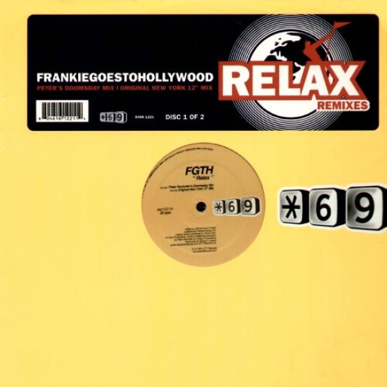 FRANKIE GOES TO HOLLYWOOD - RELAX PETER RAUHOFER REMIX - 69 REC