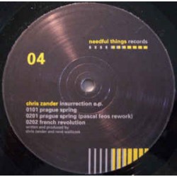 CHRIS ZANDER - INSSURECTION EP - NEEDFUL THINGS REC