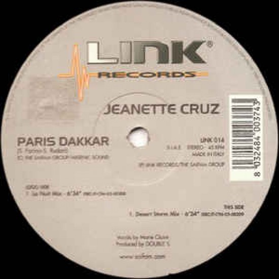 JEANETTE CRUZ - PARIS DAKKAR - LINK REC
