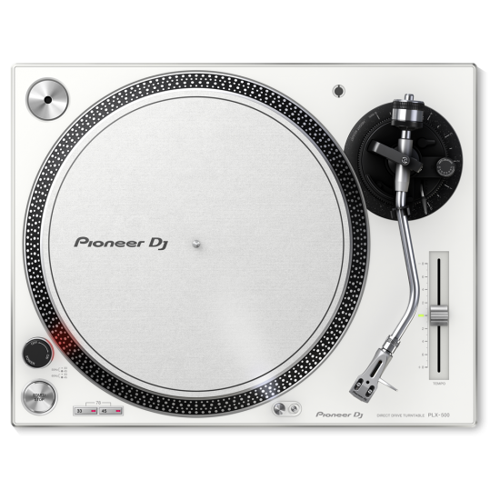 PIONEER PLX-500W High-torque direct drive turntable white