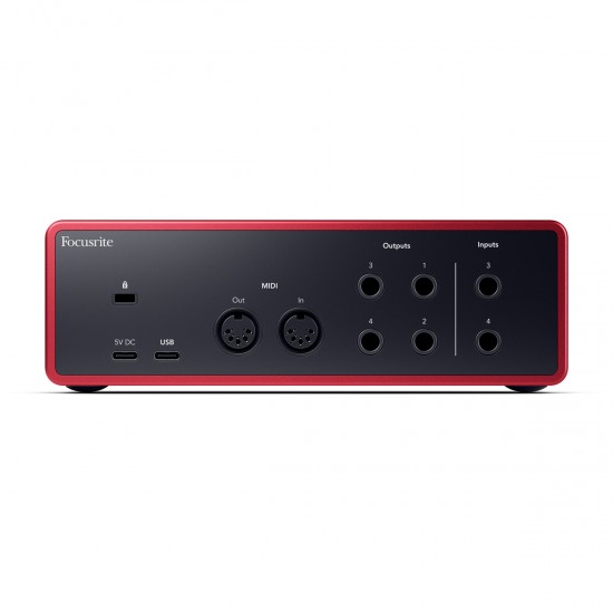Focusrite Scarlett 4i4 4th Gen Usb Audio Interface