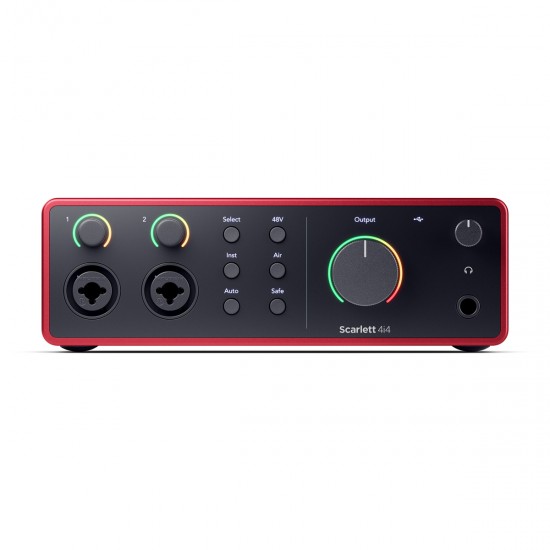 Focusrite Scarlett 4i4 4th Gen Usb Audio Interface