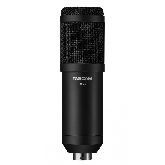 TASCAM TM-70 Dynamic Microphone for Broadcast Streaming