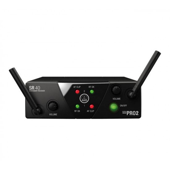 AKG WMS40 MINI PROFESSIONAL PLUG&PLAY WIRELESS SYSTEM MIC