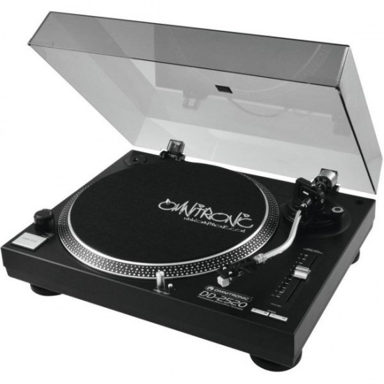 OMNITRONIC DD-2520 USB DIRECT DRIVE TURNTABLE