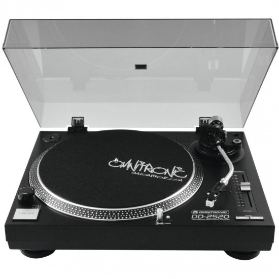 OMNITRONIC DD-2520 USB DIRECT DRIVE TURNTABLE