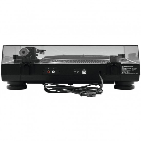 OMNITRONIC DD-2520 USB DIRECT DRIVE TURNTABLE