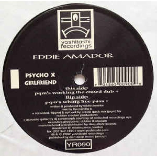 EDDIE AMADOR - PSYCHO X - YOSHITOSHI REC