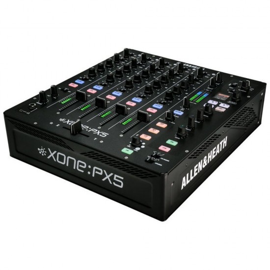 ALLEN & HEATH XONE PX5 USB 2.0 DJ MIXER WITH BUILT IN 20-CHANNEL AUDIO CARD