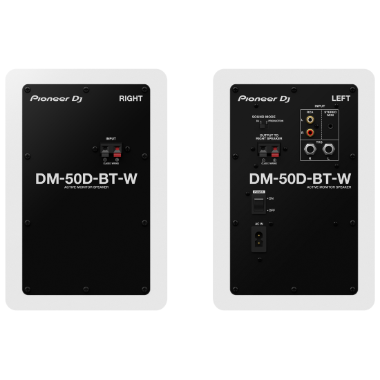 PIONEER DJ DM-50D-BT-W PAR 