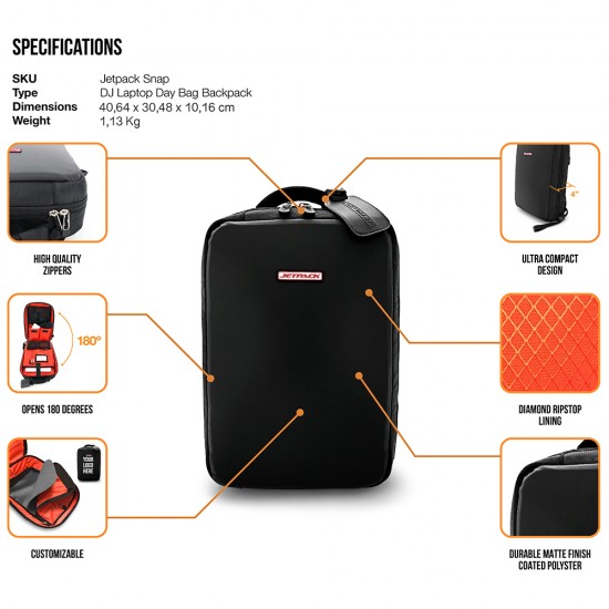 JETPACK Snap Bag backpack
