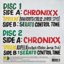SERATO 2x7" Control Vinyl Chronixx Spirulina