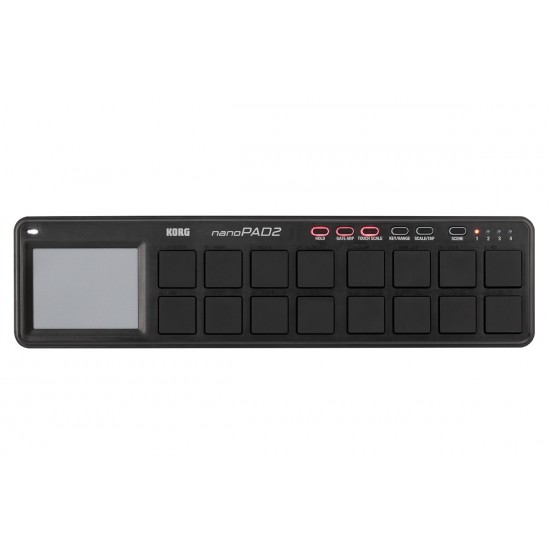 KORG NANOPAD 2 BLACK SLIM LINE USB CONTROLLER 