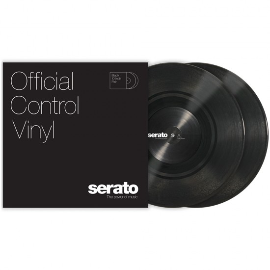 SERATO standardna barva, 2x10" Control Vinyl črna