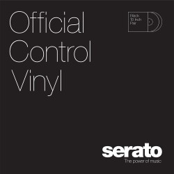 SERATO standardna barva, 2x10" Control Vinyl črna