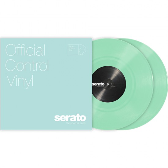 SERATO standardna barva, 2x12" Control Vinyl fosforescentna (sveti v temi)