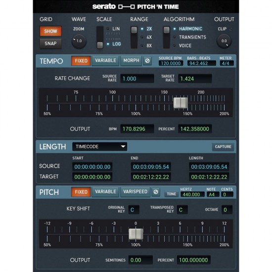 SERATO Pitch`n Time Pro 3.1 Upgrade (digitalna licenca)